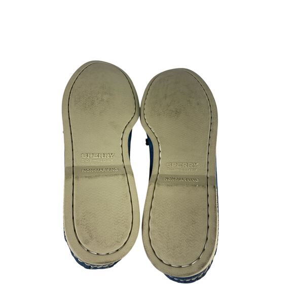 Sperry Top Sider non marking Blue boat shoes size 11.5 - Picture 10 of 10